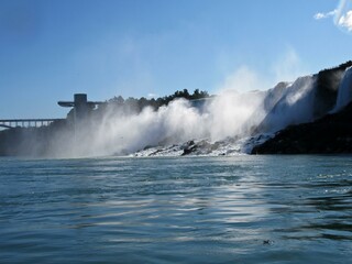 Niagara Falls State Park Water Sky Cloud Water resources Fluid