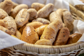 dessert, breakfast and dinner buffet