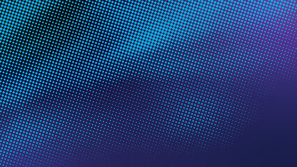 Fototapeta premium Abstract Halftone blue grunge design background banner
