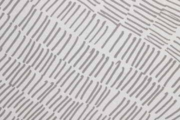White tile background with stripes