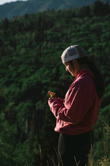 child in the forest