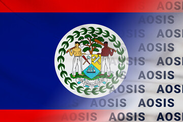 Belize flag AOSIS symbol agreement