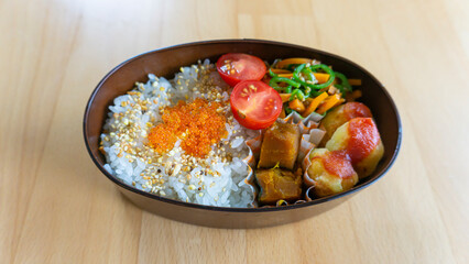 手作りのお弁当