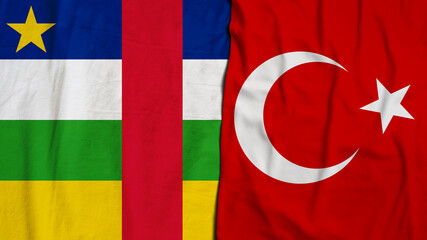 Central African Republic, Turkey Flag, Republic of Turkey