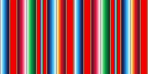 Blanket stripes seamless vector pattern. Ethnic mexican pattern