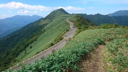 landscape in the mountains