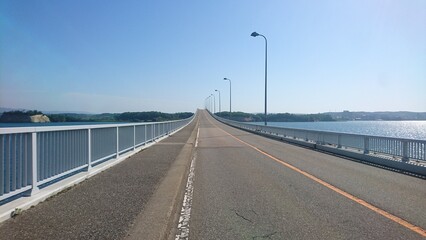 Fototapeta premium bridge in the fog