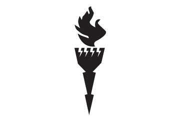 torch silhouette