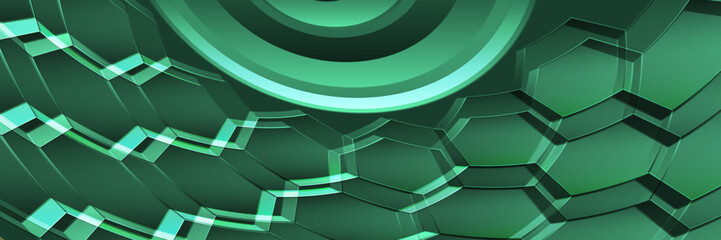 Abstract green background