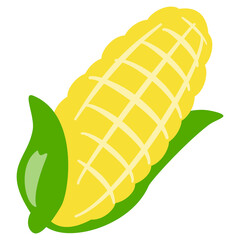 Fruit cartoon sweet corn