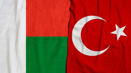 adagascar, Republic of Madagascar, Turkey Flag, Republic of Turkey