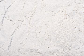 Texture of flour prepare for cooking or baking