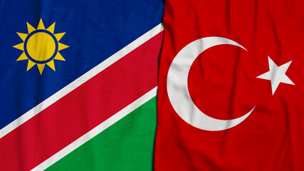 Namibia, Republic of Namibia, Turkey Flag, Republic of Turkey