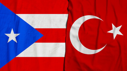 Puerto Rico, Commonwealth of Puerto Rico, Turkey Flag, Republic of Turkey