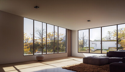 Fototapeta premium modern living room