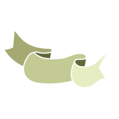 ribbon banner icon