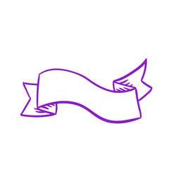 ribbon banner icon