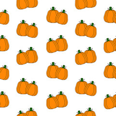Happy Halloween or pumpkin print pattern seamless. Pumpkin abstract for printing, cutting, and crafts Ideal for mugs, stickers, stencils, web, cover. wall stickers, home decorate and more.