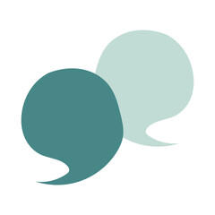 conversation speech bubble doodle