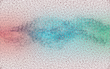 Geometry minimalist poster with simple shape and figure. Abstract vector pattern in scandinavian style for web banner, business presentation, branding package, textile print, wallpaper