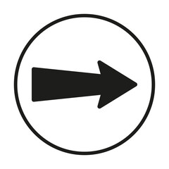 direction arrow icon