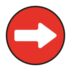 direction arrow icon