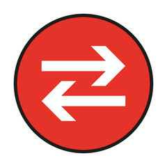 direction arrow icon