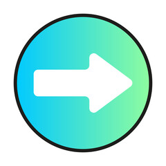 direction arrow icon