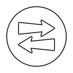 direction arrow