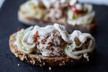 delicious toast for brunch