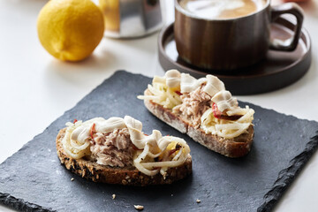 delicious toast for brunch