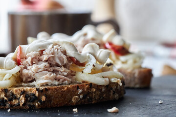 delicious toast for brunch