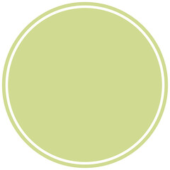 Green round background for text. Create posts, stories, headlines, highlights. Transparent PNG Clipart