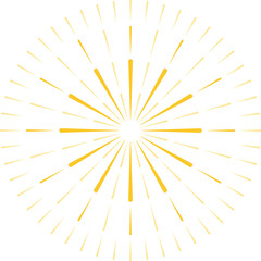 Obraz premium Star shape gold fireworks explosion pattern