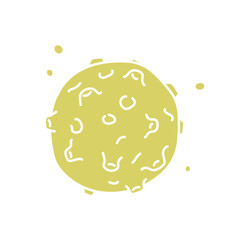 space planet doodle