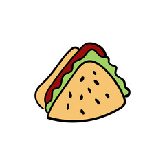 cute junkfood doodle