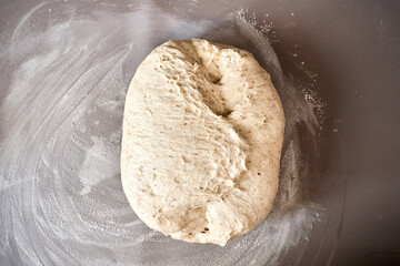 dough of rye bread
