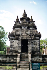 The exoticism of the architecture of the Pawon temple in Indonesia, the Pawon temple is the buddha temple. Built by the ancient Mataram kingdom © Sukma Rizqi