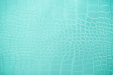 Crocodile bone skin texture background. Green Leather background and texture.