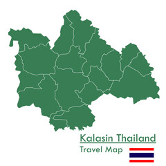 Green Map Kalasin Province is one of the provinces of Thailand