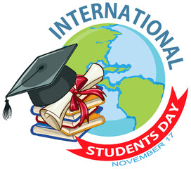 International Students Day Banner Design