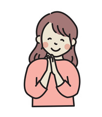 ありがとう　女性