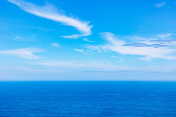 Obraz premium 夏空と大海