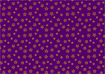 星が散りばめられたカラーイラスト【背景・壁紙】
