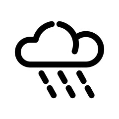 Rain icon template PNG