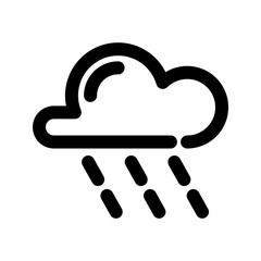 Rain icon template PNG
