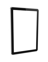 Digital tablet pc isolated on a transparent background