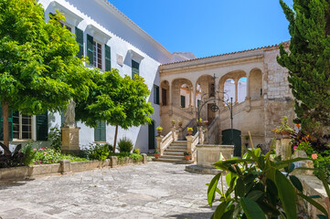 Ciutadella city in Menorca, Spain. - 530733256