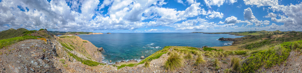 Enderrossall point in Menorca, Spain.
