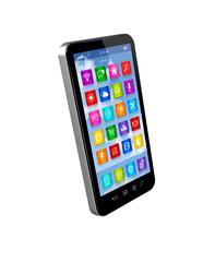 Smartphone Touchscreen HD - apps icons interface